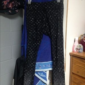 Lulu Lemon Scalloped Reflective Leggings